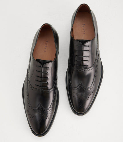 Brogue Leather Oxfords
