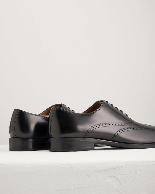 Brogue Leather Oxfords