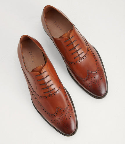 Brogue Leather Oxfords
