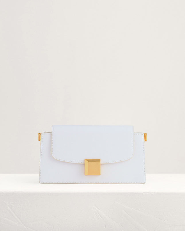 Gold Buckled Mini Shoulder Bag