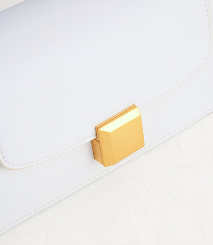 Gold Buckled Mini Shoulder Bag