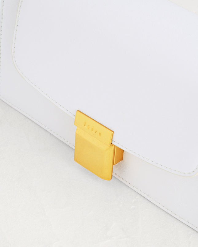 Gold Buckled Mini Shoulder Bag