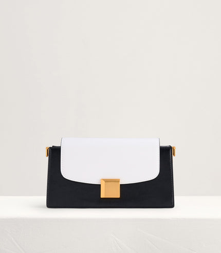 Gold Buckled Mini Shoulder Bag