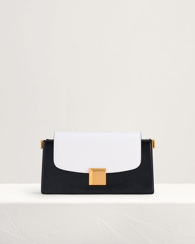 Gold Buckled Mini Shoulder Bag
