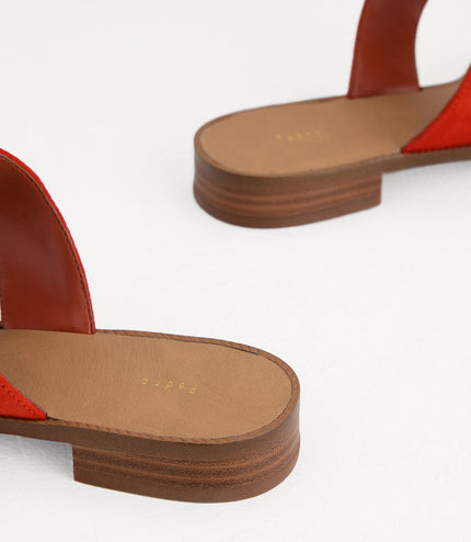 Buckled Thong Sandals