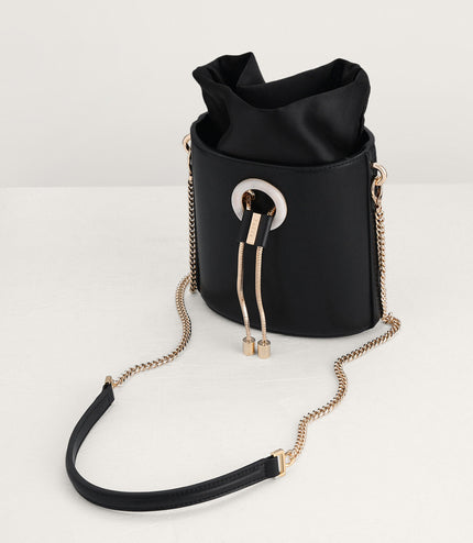 Drawstring Bucket Bag