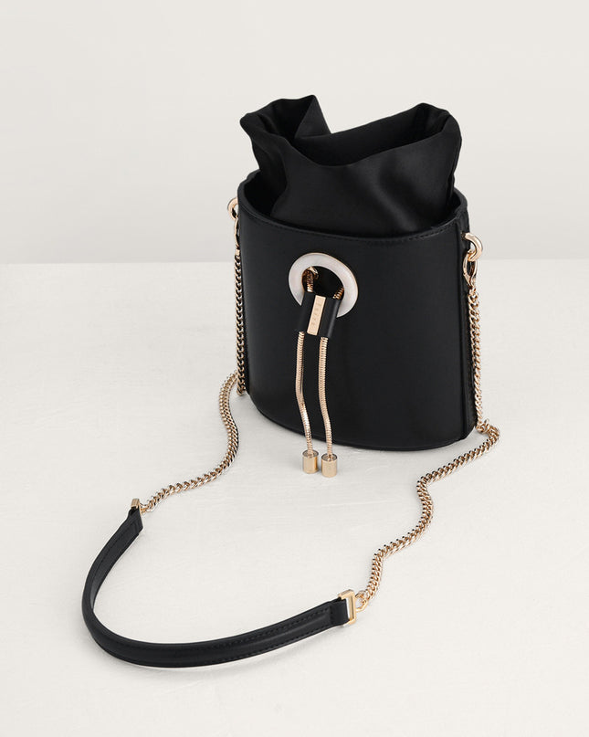 Drawstring Bucket Bag