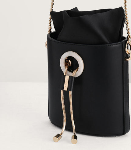 Drawstring Bucket Bag