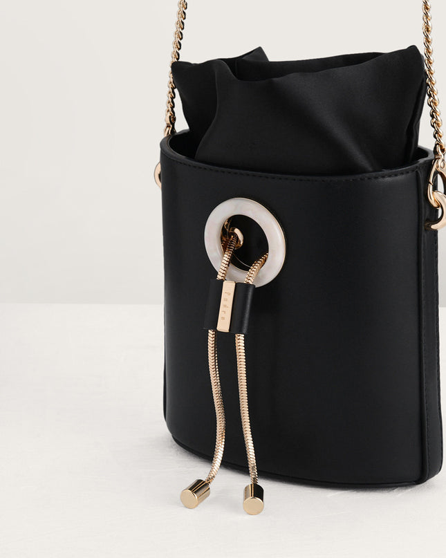 Drawstring Bucket Bag