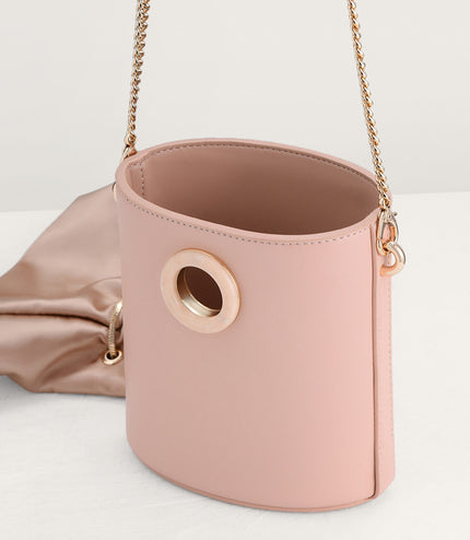 Drawstring Bucket Bag