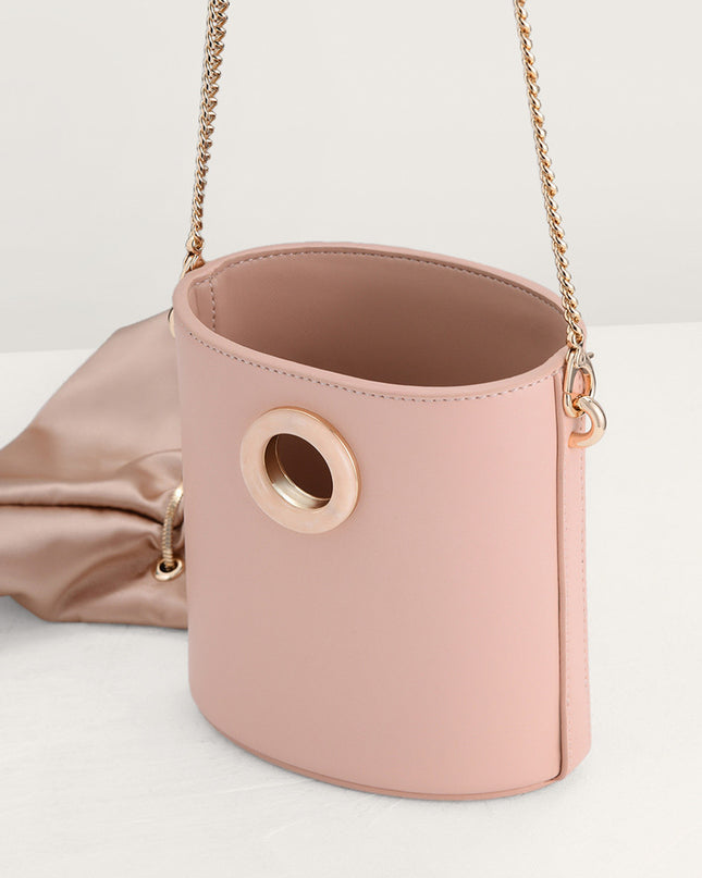 Drawstring Bucket Bag
