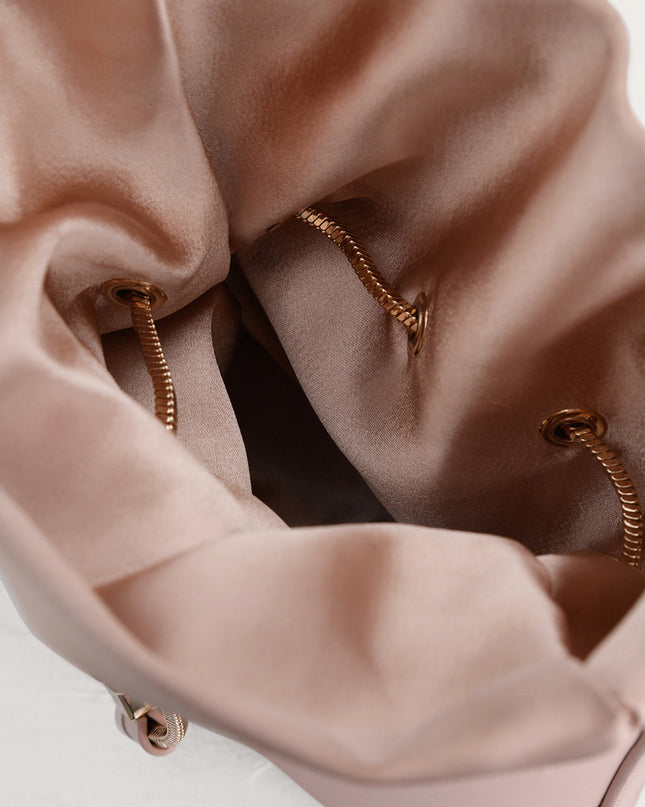 Drawstring Bucket Bag