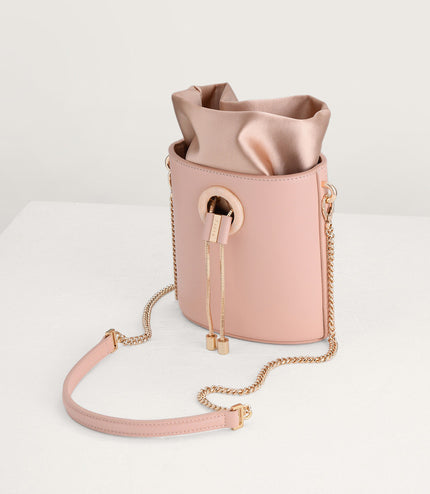 Drawstring Bucket Bag