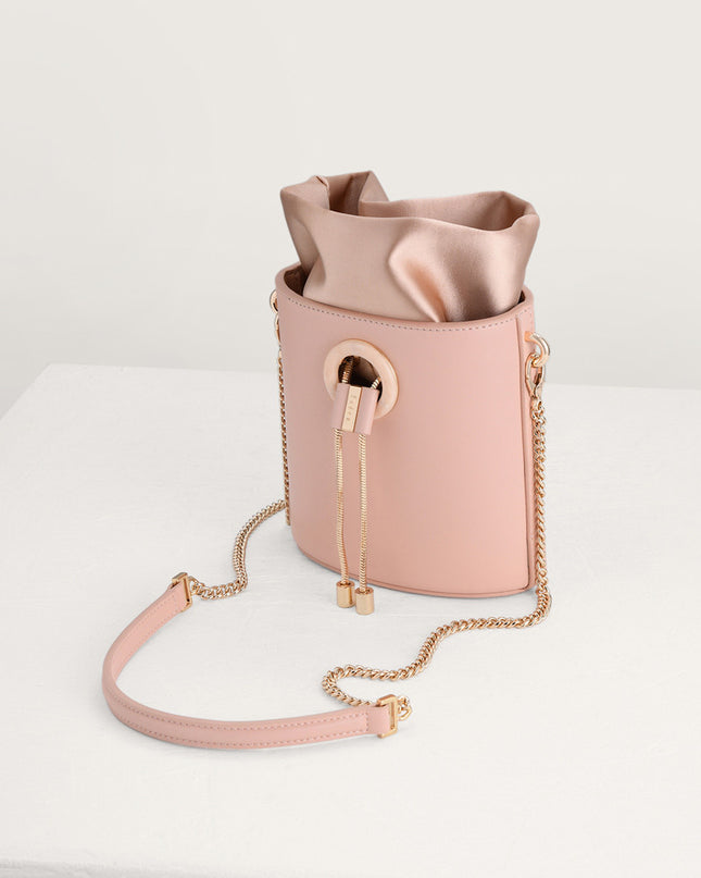 Drawstring Bucket Bag
