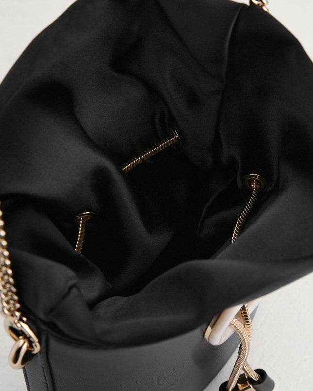 Drawstring Bucket Bag