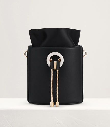 Drawstring Bucket Bag