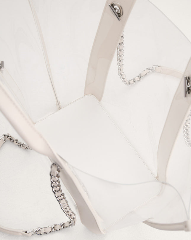 Large See-Through Tote Bag