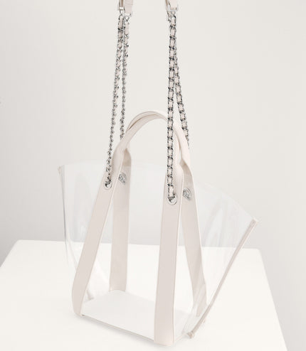 Large See-Through Tote Bag