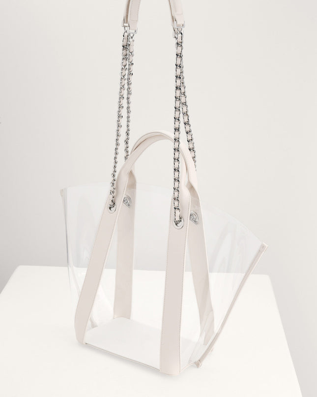 Large See-Through Tote Bag