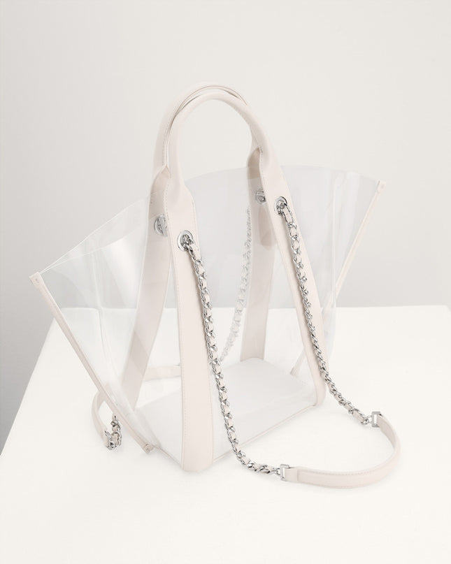 Large See-Through Tote Bag