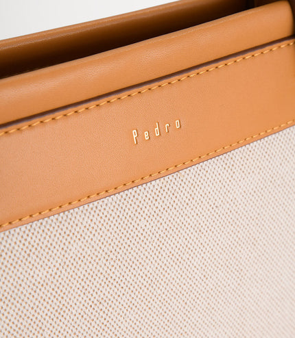 Large Tote Bag in Two-Tone