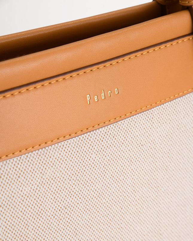 Large Tote Bag in Two-Tone