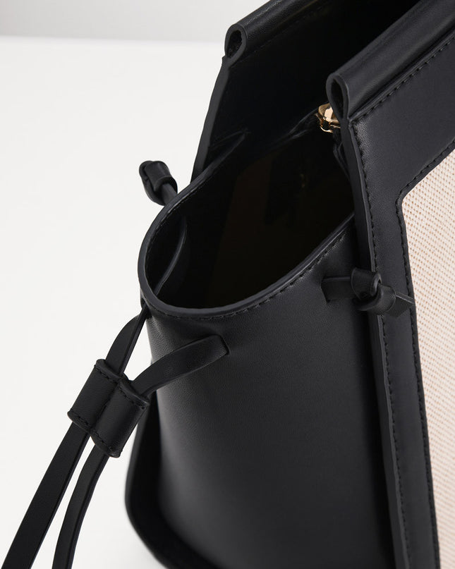 Large Tote Bag in Two-Tone