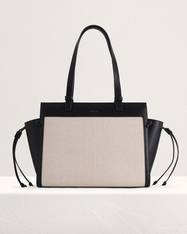 Large Tote Bag in Two-Tone