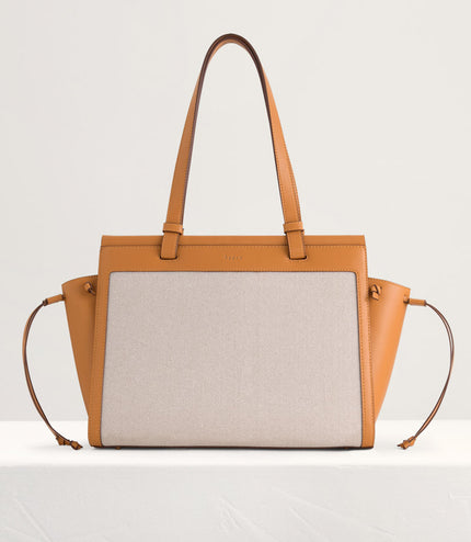 Large Tote Bag in Two-Tone
