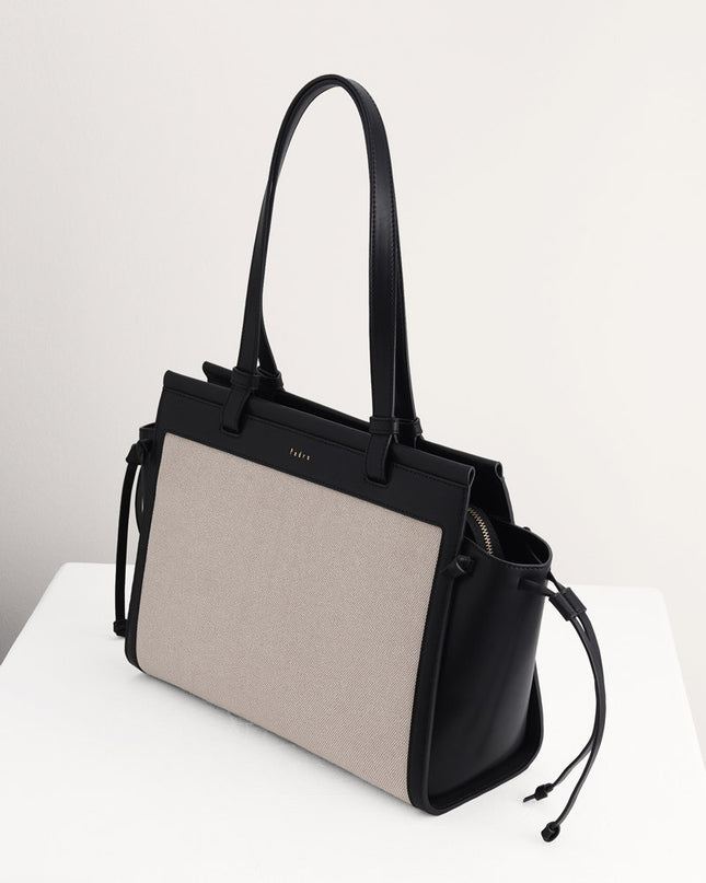 Large Tote Bag in Two-Tone