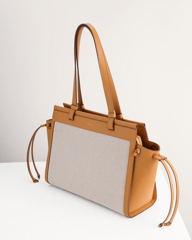 Large Tote Bag in Two-Tone