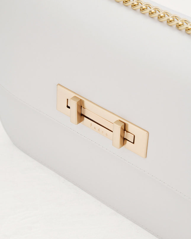 Boxy Leather Shoulder Bag