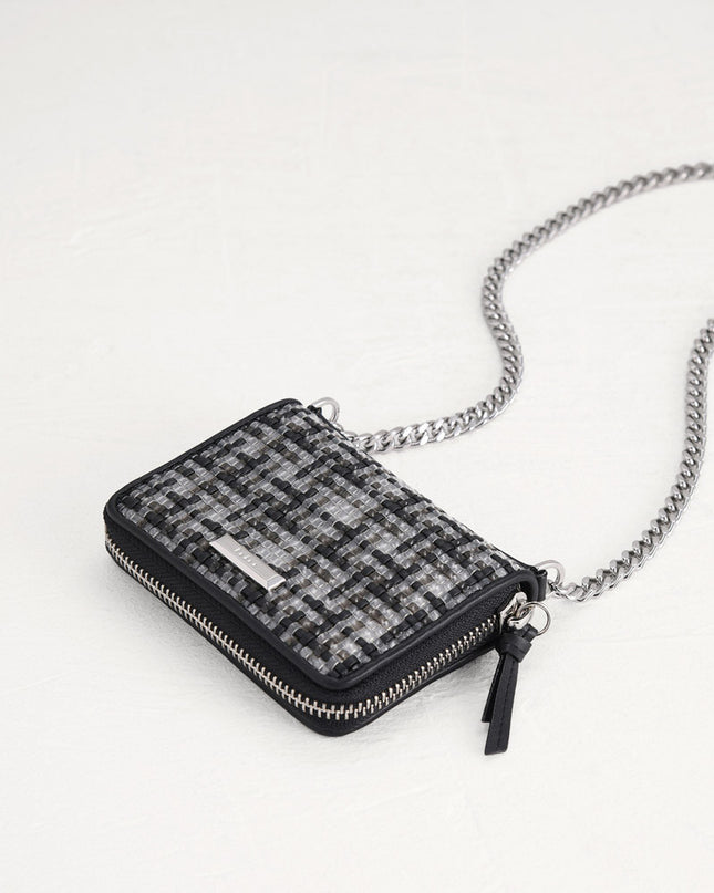 Woven Zip Wallet