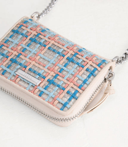 Woven Zip Wallet