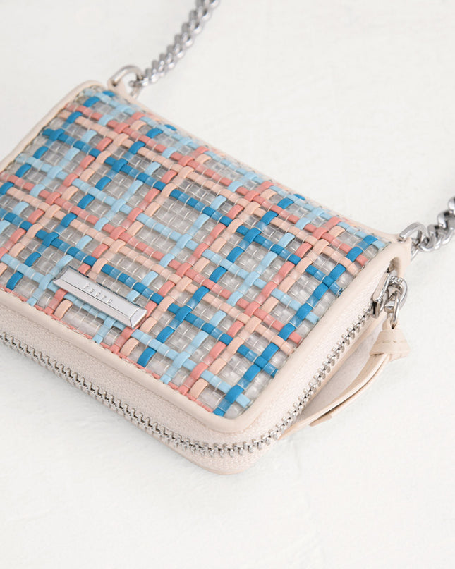 Woven Zip Wallet