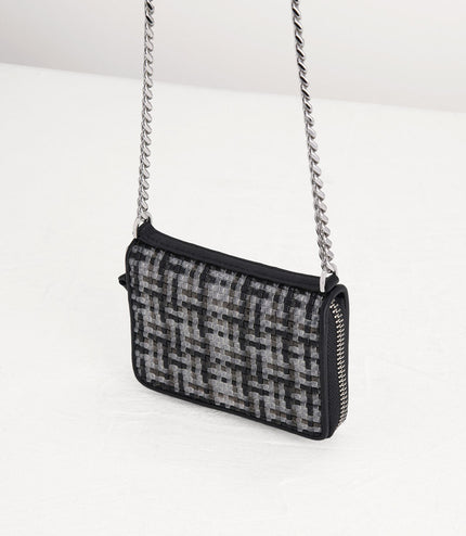 Woven Zip Wallet