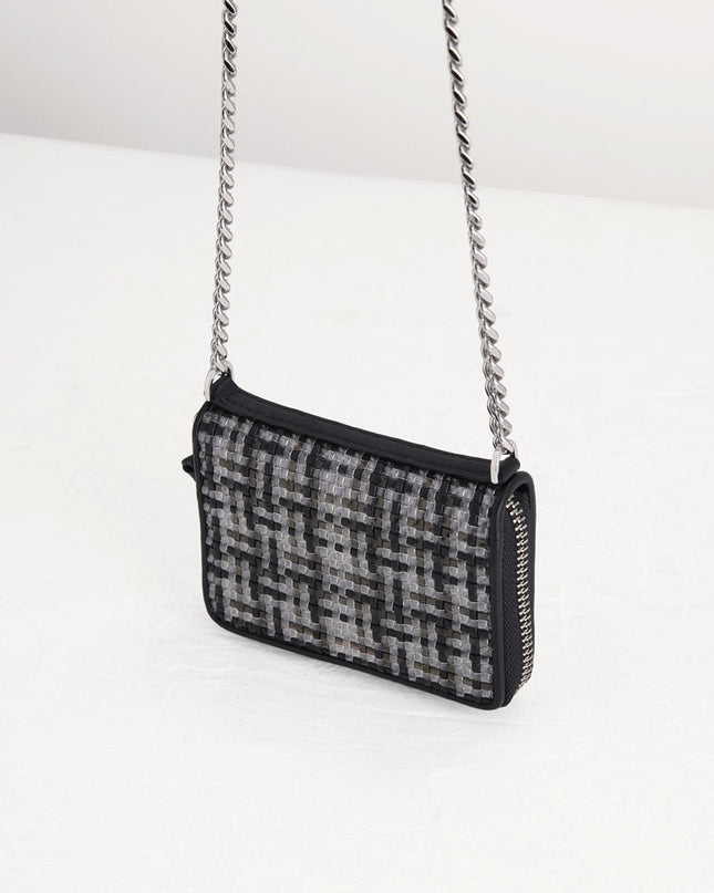 Woven Zip Wallet