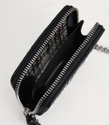 Woven Zip Wallet
