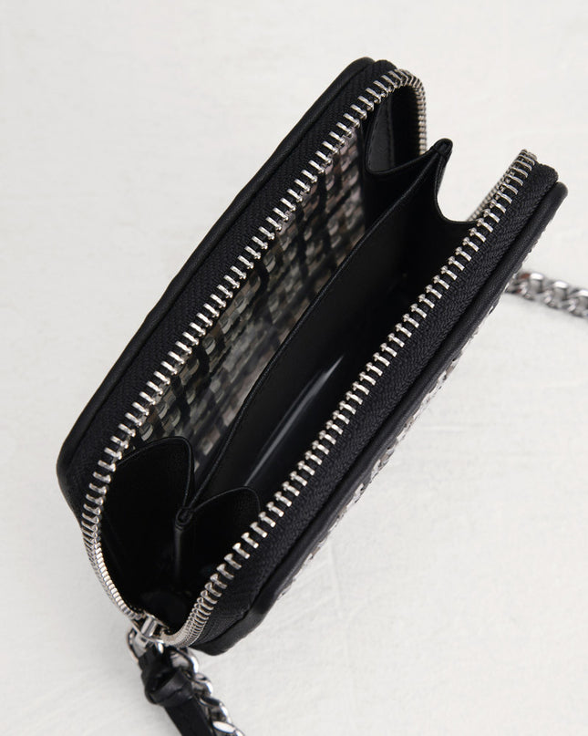 Woven Zip Wallet
