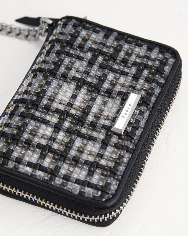 Woven Zip Wallet