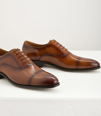 Leather Oxfords