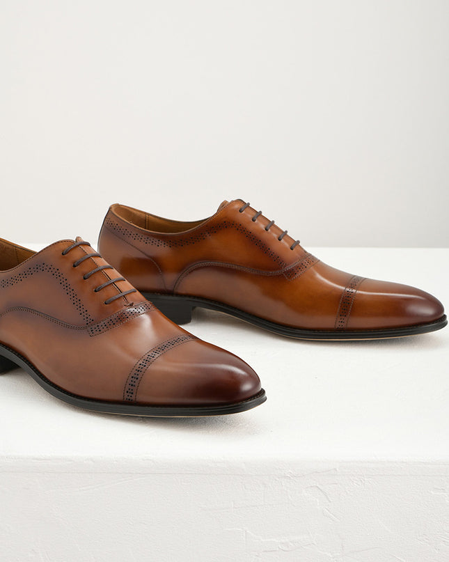 Leather Oxfords