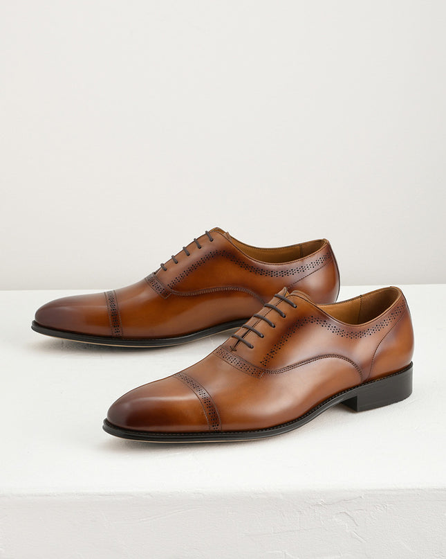 Leather Oxfords