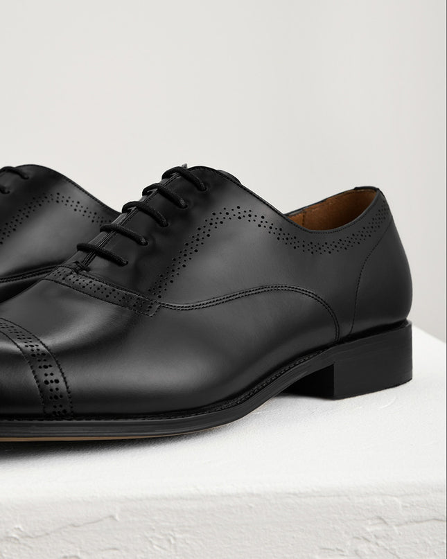 Leather Oxfords
