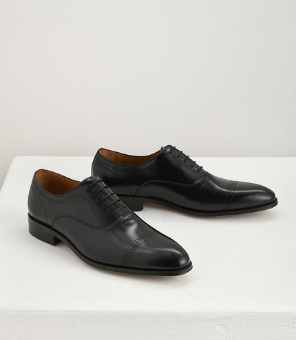 Leather Oxfords