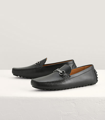 Leather Bit Moccasins