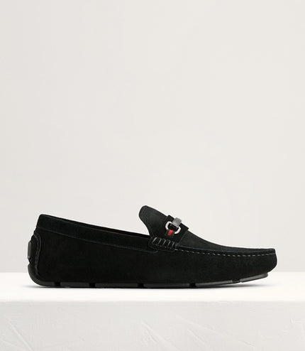 Suede Bit Moccasins