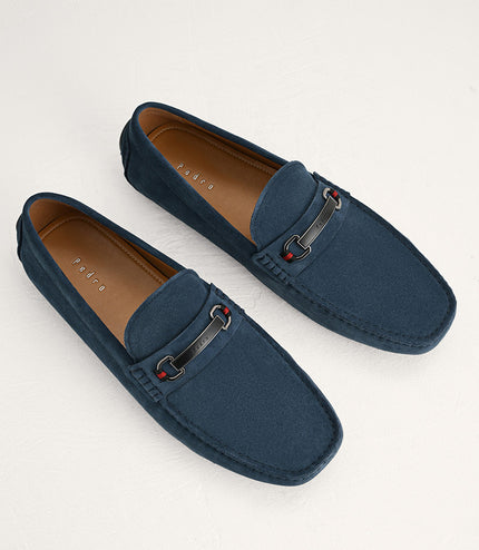 Suede Bit Moccasins
