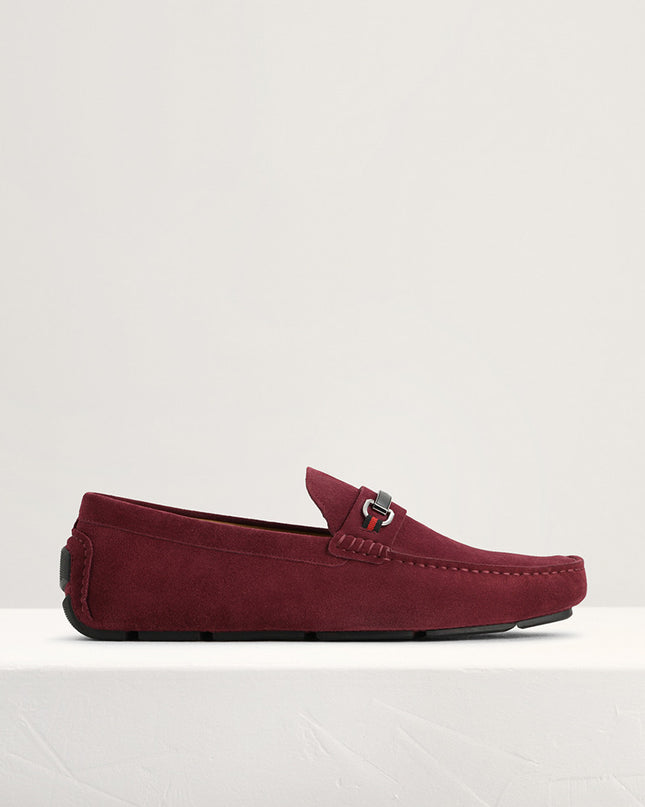 Suede Bit Moccasins