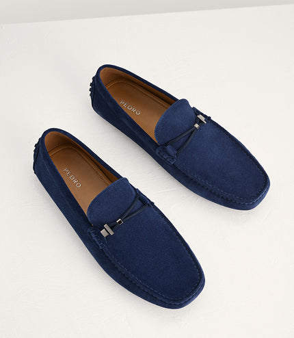 Leather Moccasins with Rope Detailing